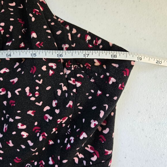 630-16 Torrid 2 Cami top & Capri pants Abstract Ditsy 2 pc SET Size 1 (16/18) - Picture 6 of 11